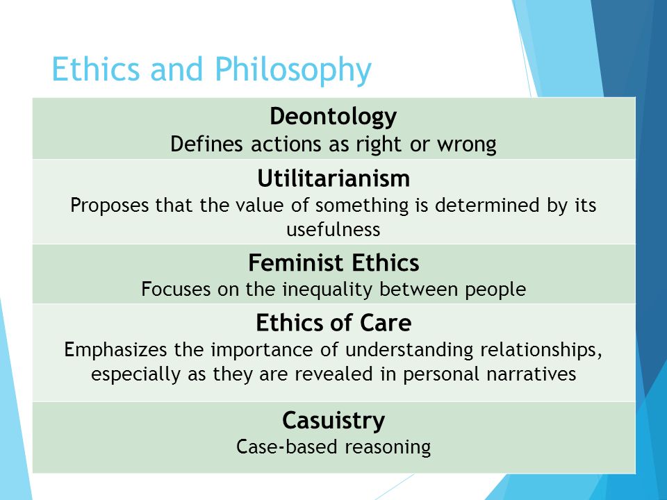 A Comparison: Consequentialism Vs. Deontology Vs. Virtue Ethics